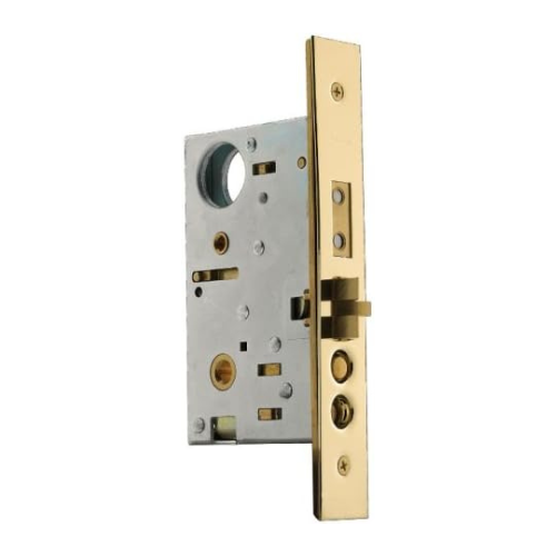 Baldwin 6301.003.0004 Armored Lock Front, Lifetime Polished Brass
