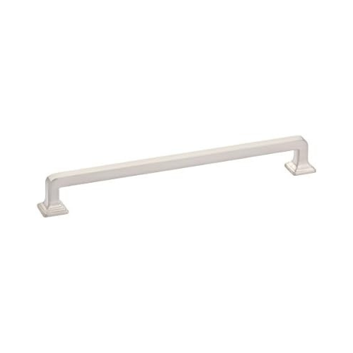 Schaub Menlo Park Collection 8 in. (203mm) Pull, Brushed Nickel - 536-BN