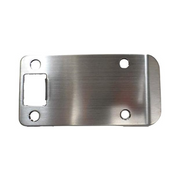Don-Jo EL104-630 RC 4 1/2" Overall Extended Lip Strike Plate in Stainless Steel