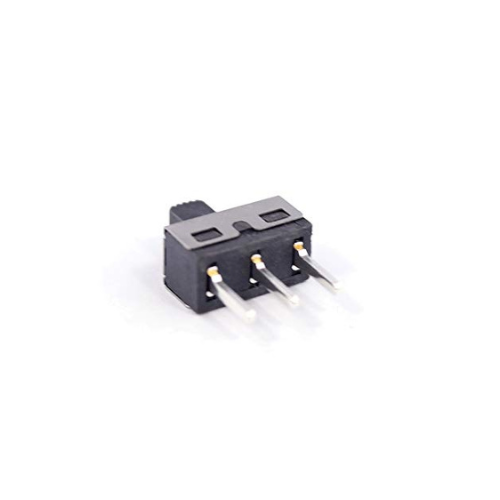 WOWOONE 20 Pcs 5mm High Knob Vertical Slide Switch 3 Pin 2 Position 1P2T SPDT Panel (Pack of 20) CYT1107